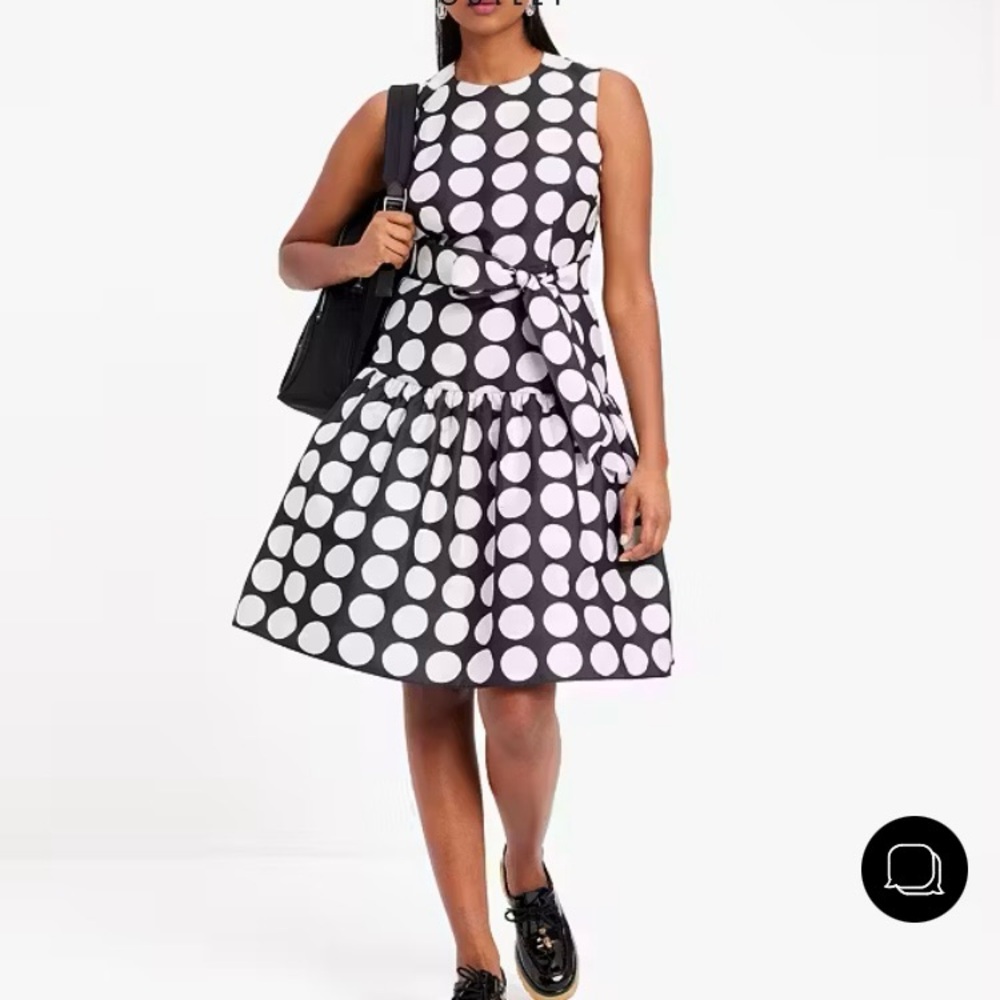 kate spade ♠️- $427 Art Dots Julia Midi Dress, Size 14, NWT - Picture 5 of 12